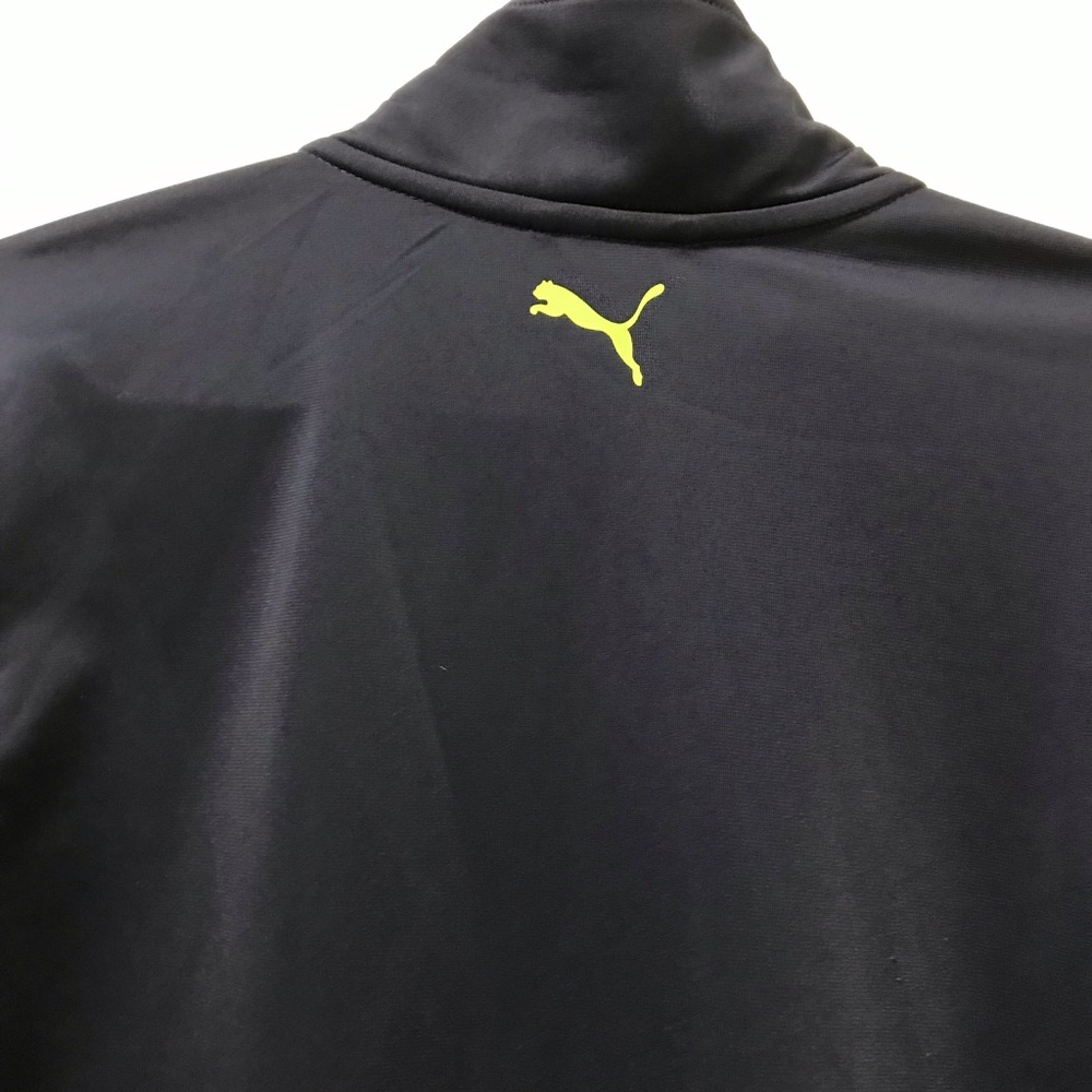Dark Blue Green Zip Up Puma Jacket! - Picture 7 of 9